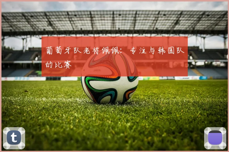 葡萄牙队老将佩佩：专注与韩国队的比赛